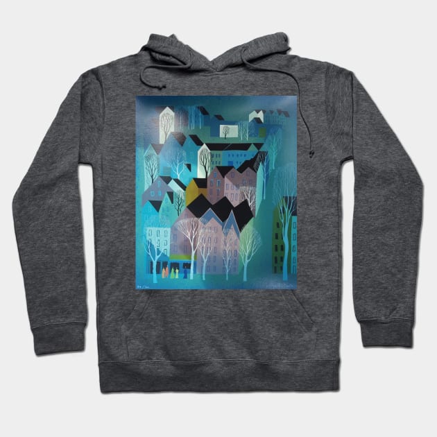 Eyvind Earle Hoodie by QualityArtFirst